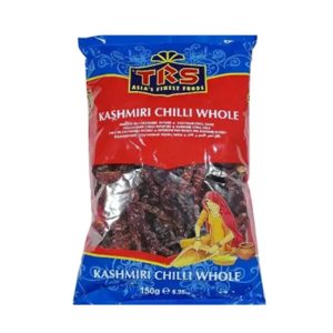 TRS Whole Kashmiri Chillies 8x150g