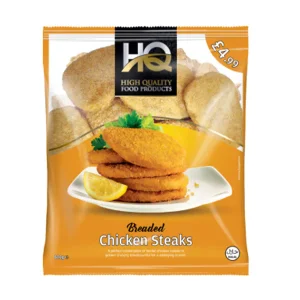HQ Breaded Chicken Steaks – 12x600g